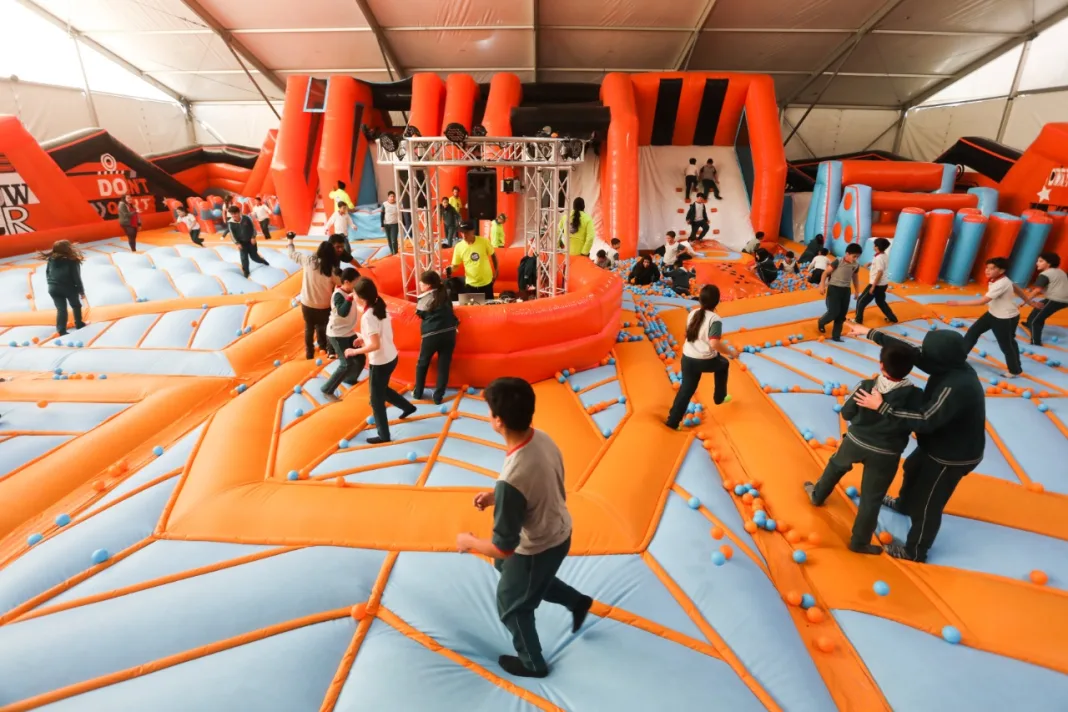 El Jump City Park de Cerrillos es un panorama ideal para niños en estas vacaciones