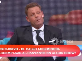Doble de Luis Miguel aseguró haber tomado el lugar del cantante en un concierto