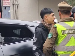 Detención de Cris MJ en pleno centro de Santiago quedó registrada en video