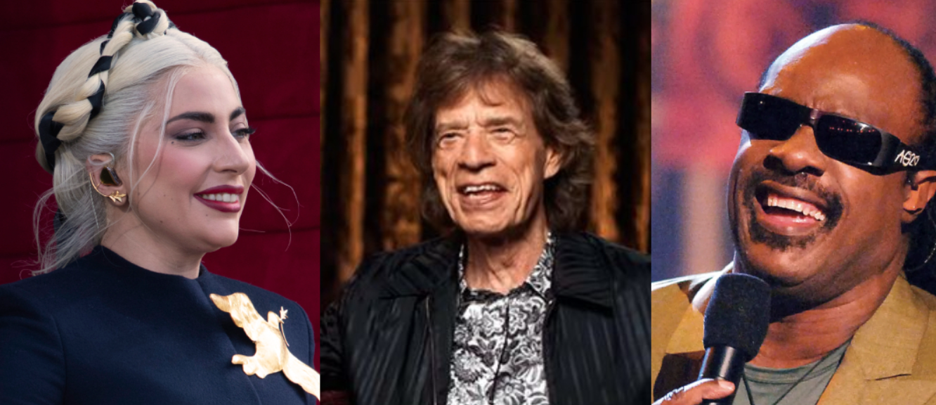 Rolling Stones lanzaron una nueva canción con Stevie Wonder y Lady Gaga