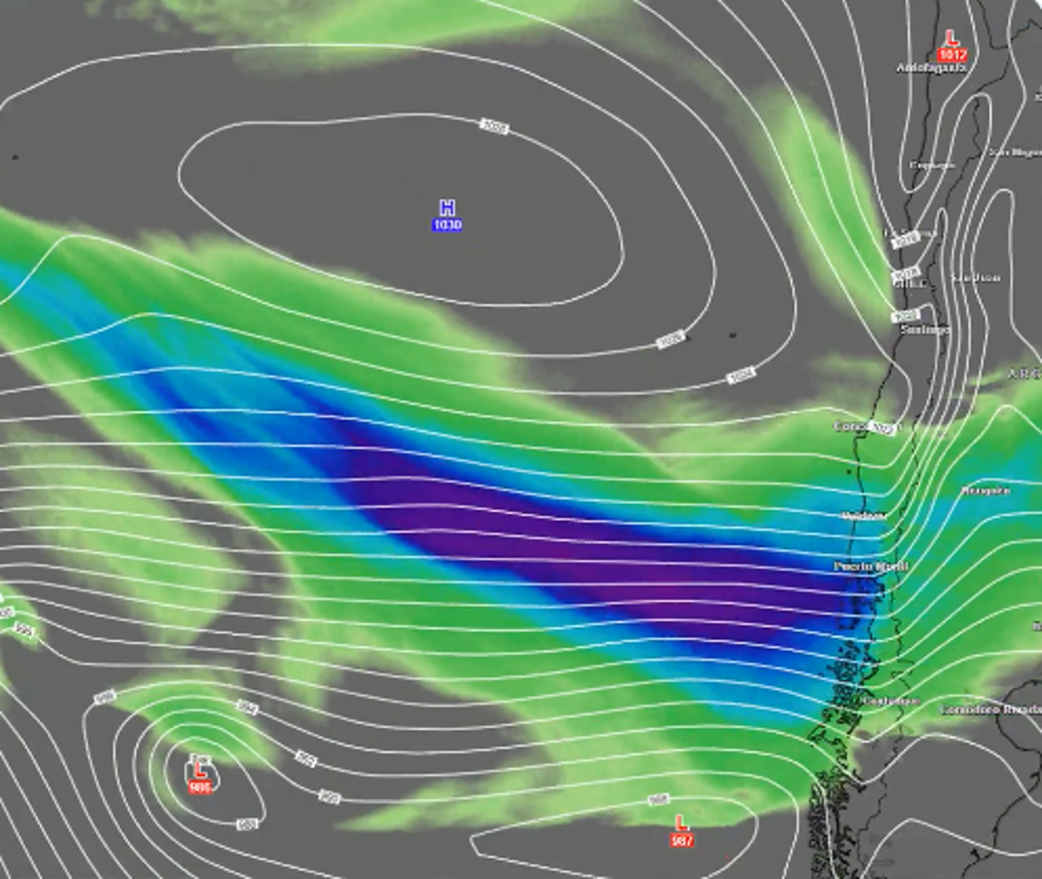 Meteored anunció un sistema frontal enorme para los próximos días Meteored anunció un sistema frontal enorme para los próximos días