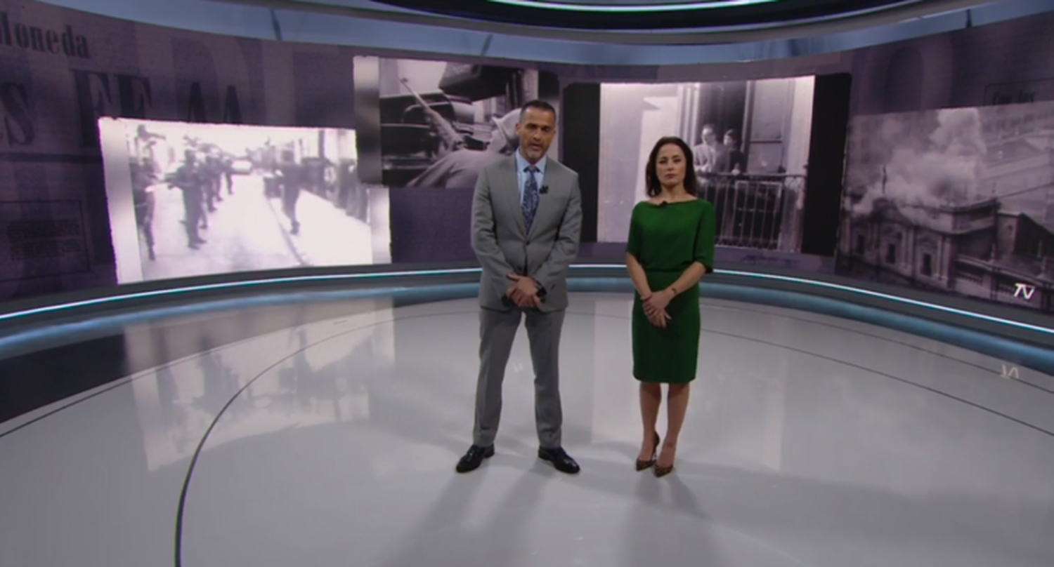 Iván Núñez y Constanza Santa María hicieron histórico mea culpa a nombre de TVN por actuar del canal durante la dictadura