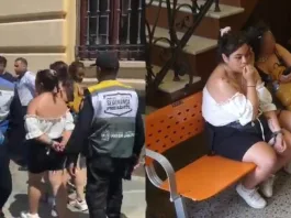 Chilena identificada como Camila Faundez fue detenida por proferir un insulto racista