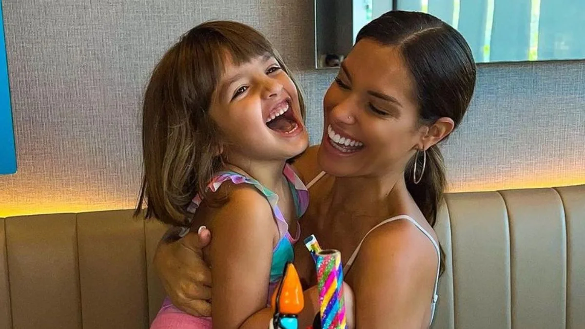 Gala Caldirola viajó a Miami para una reunión familiar con Mauricio Isla