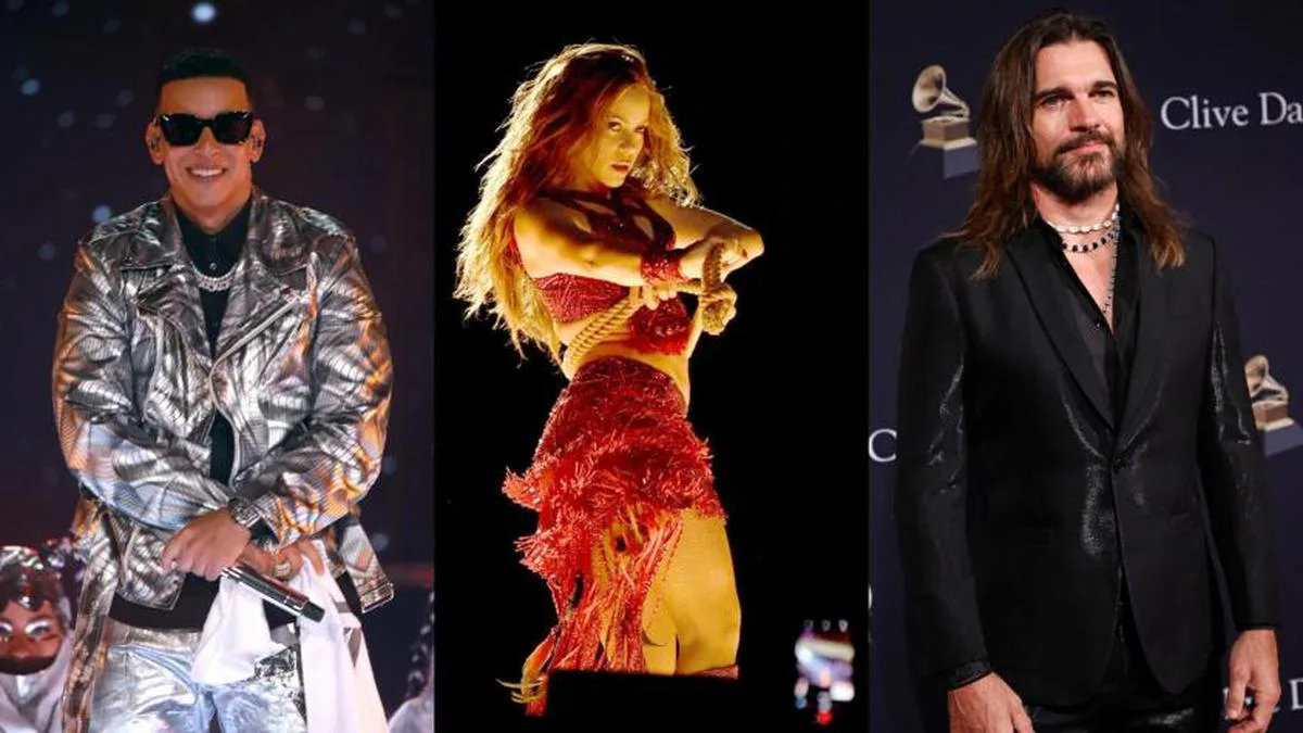 Canciones de Daddy Yankee, Shakira y Juanes fueron incluidas por Billboard entre lo mejor del pop latino de este milenio