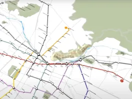 Conoce dónde estarán emplazadas las estaciones de la Línea 7 del Metro de Santiago
