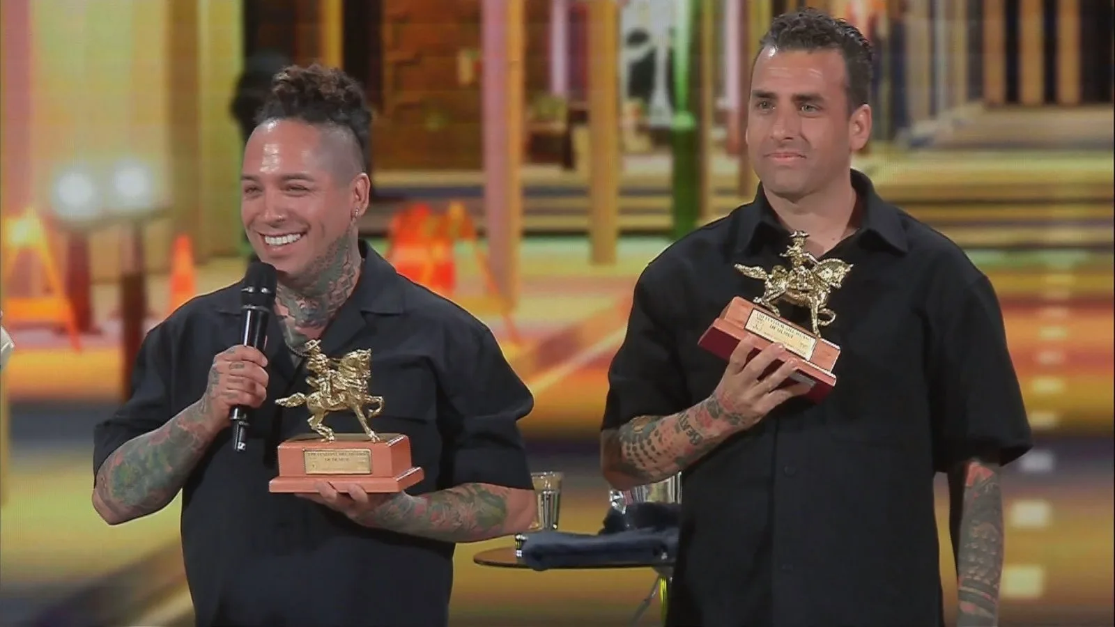 Cebolla y Bodoque fueron ovacionados por el público en el Festival del Huaso de Olmué Cebolla y Bodoque fueron ovacionados por el público en el Festival del Huaso de Olmué