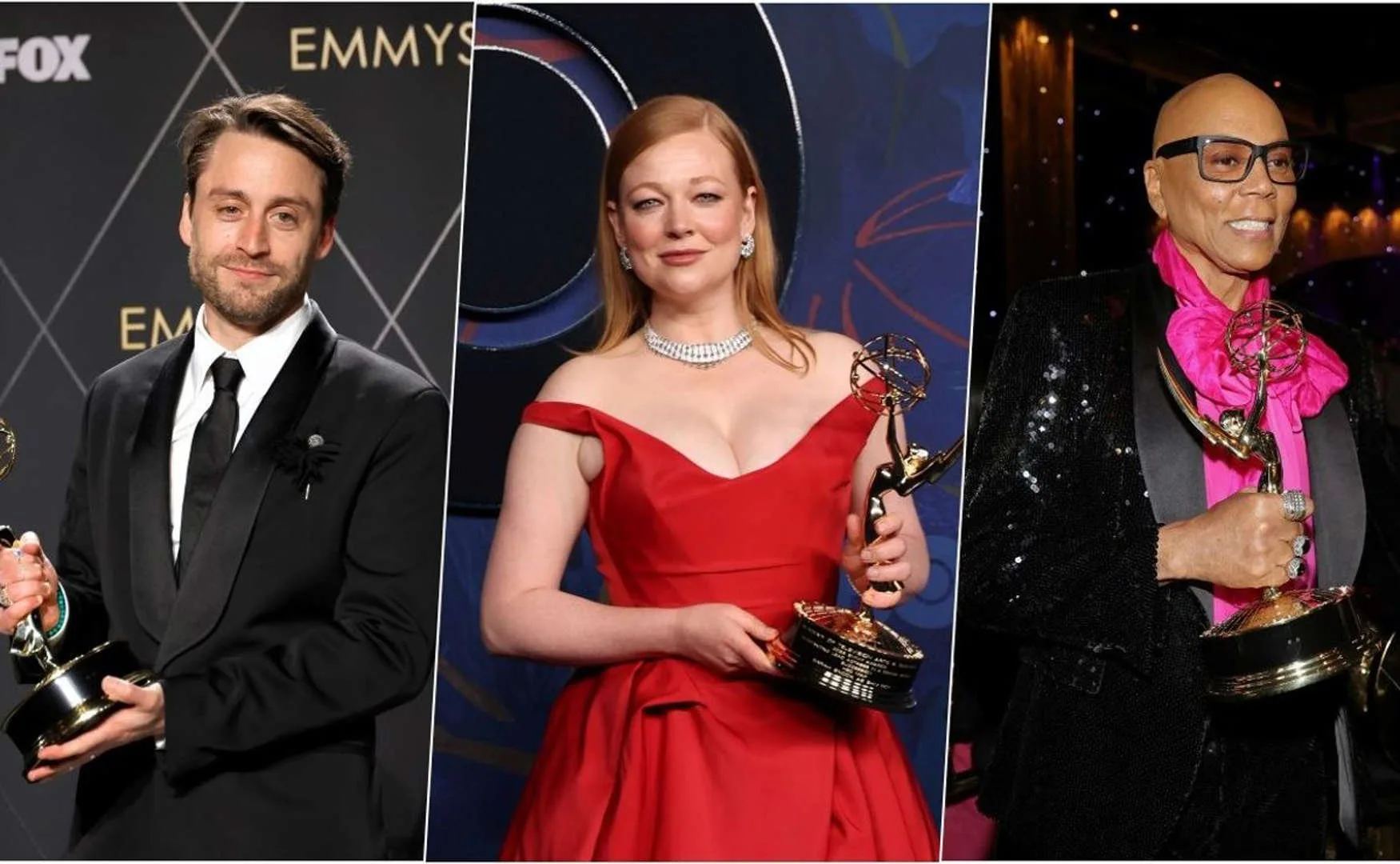 Kieran Culkin, Sarah Snook y RuPaul, 3 de los ganadores de los Emmy 2024