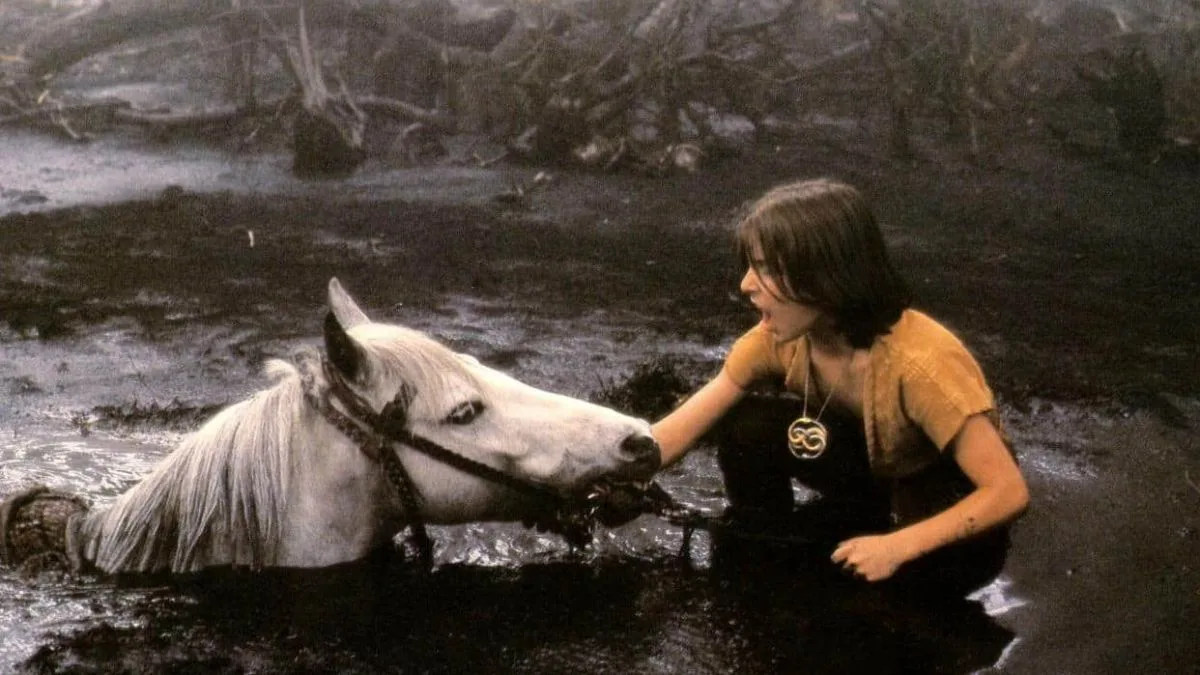 Una de las escenas más recordadas de la primera película de La Historia Sin Fin