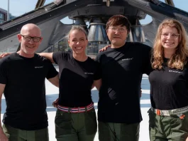 SpaceX se prepara para su histórica misión tripulada que sobrevolará los polos terrestres.