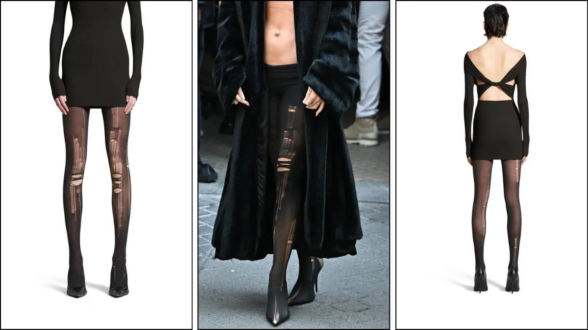 Balenciaga sorprende con su colección de 'medias rotas' valoradas en más de $1 millón.