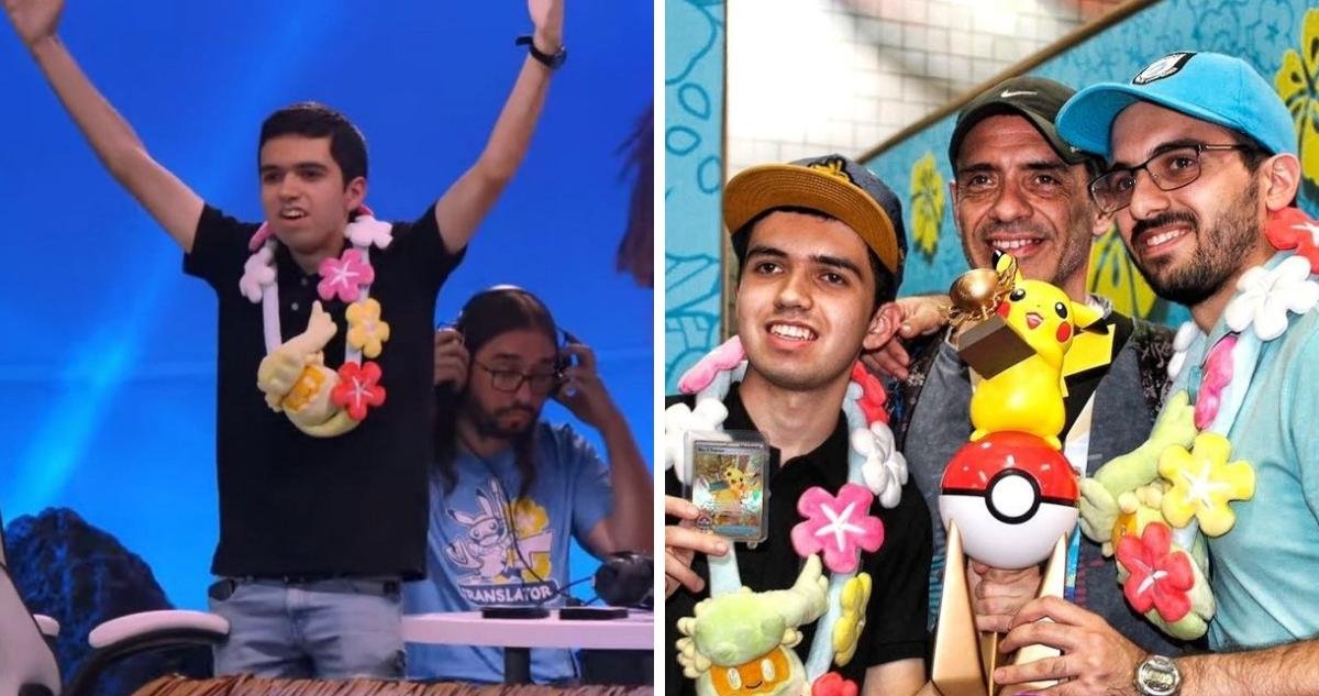 El campeón mundial de cartas Pokémon comparte su historia y pasión familiar.