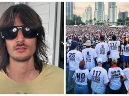 Danny Ocean: la voz que acompaña las protestas por Venezuela con 'Sale de mi angustia'.