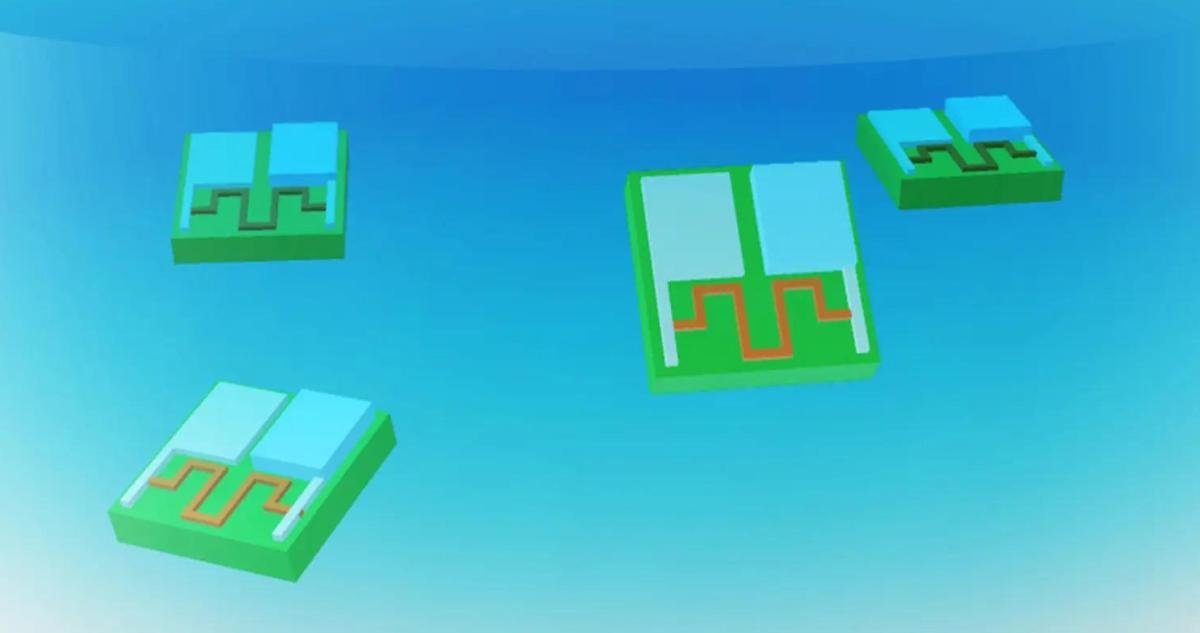 Científicos crean batería del tamaño de un grano de arena para nanorobots. Científicos crean batería del tamaño de un grano de arena para nanorobots.