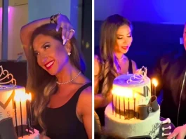 Nicole Moreno festejó sus 37 años en el gimnasio: "El cumpleaños soñado".