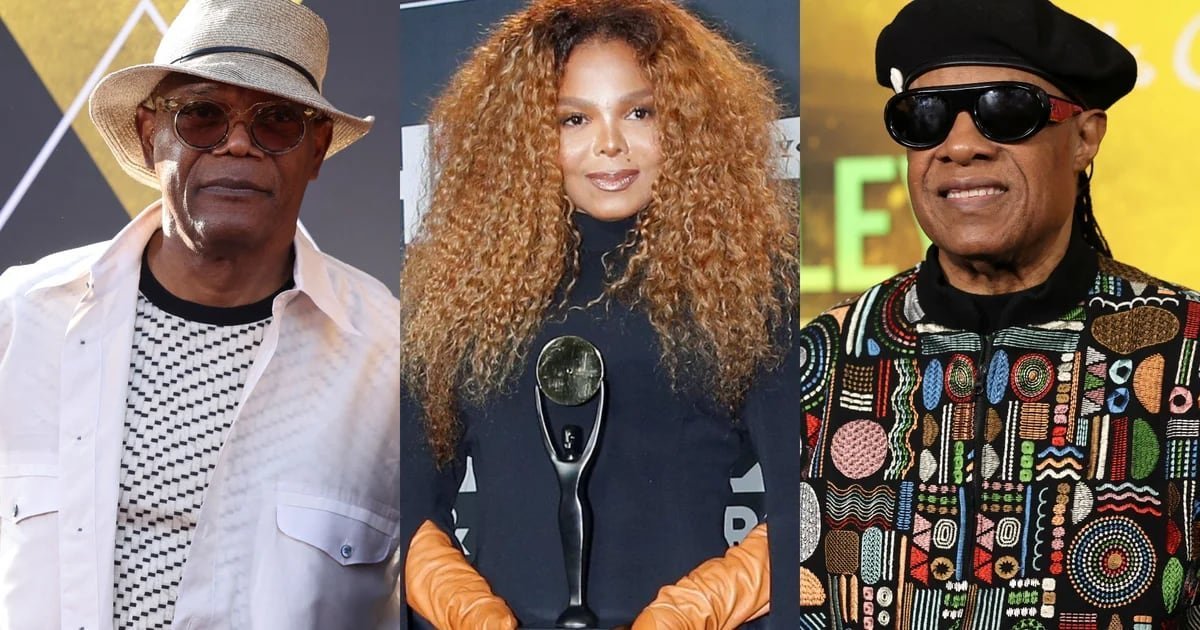 Janet Jackson sorprende al revelar su parentesco con Samuel L. Jackson y Stevie Wonder.