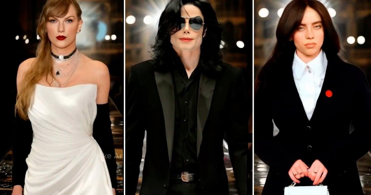 Revive a leyendas como Michael Jackson y Freddie Mercury en una pasarela creada por IA.