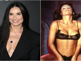 Demi Moore revive la icónica escena de Striptease
