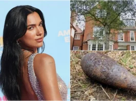 Descubren bombas de la Segunda Guerra Mundial en la mansión de Dua Lipa.