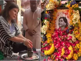 Un emotivo viaje: la madre de Claudio Iturra lleva sus cenizas al sagrado río de la India.