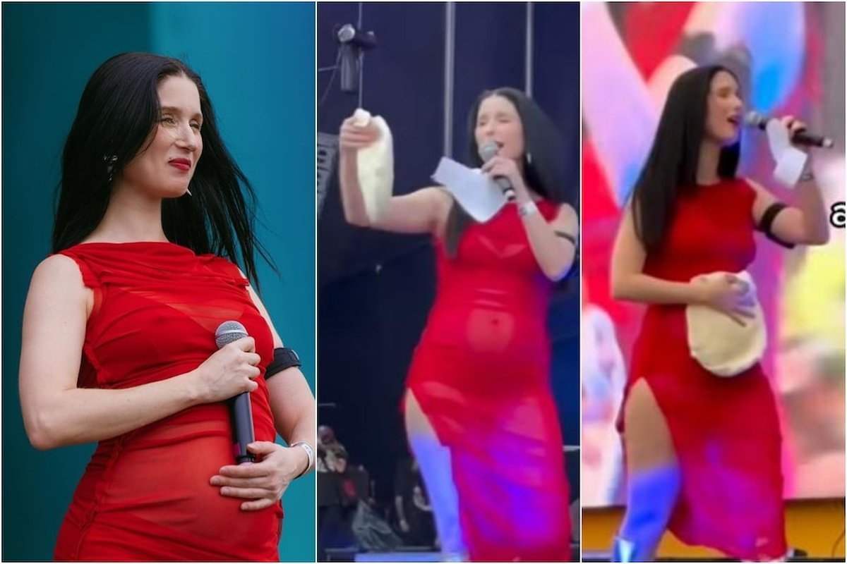 Francisca Valenzuela emocionada al recibir ropita de guagua en su concierto: “¡Qué hermosura!” Francisca Valenzuela emocionada al recibir ropita de guagua en su concierto: “¡Qué hermosura!”