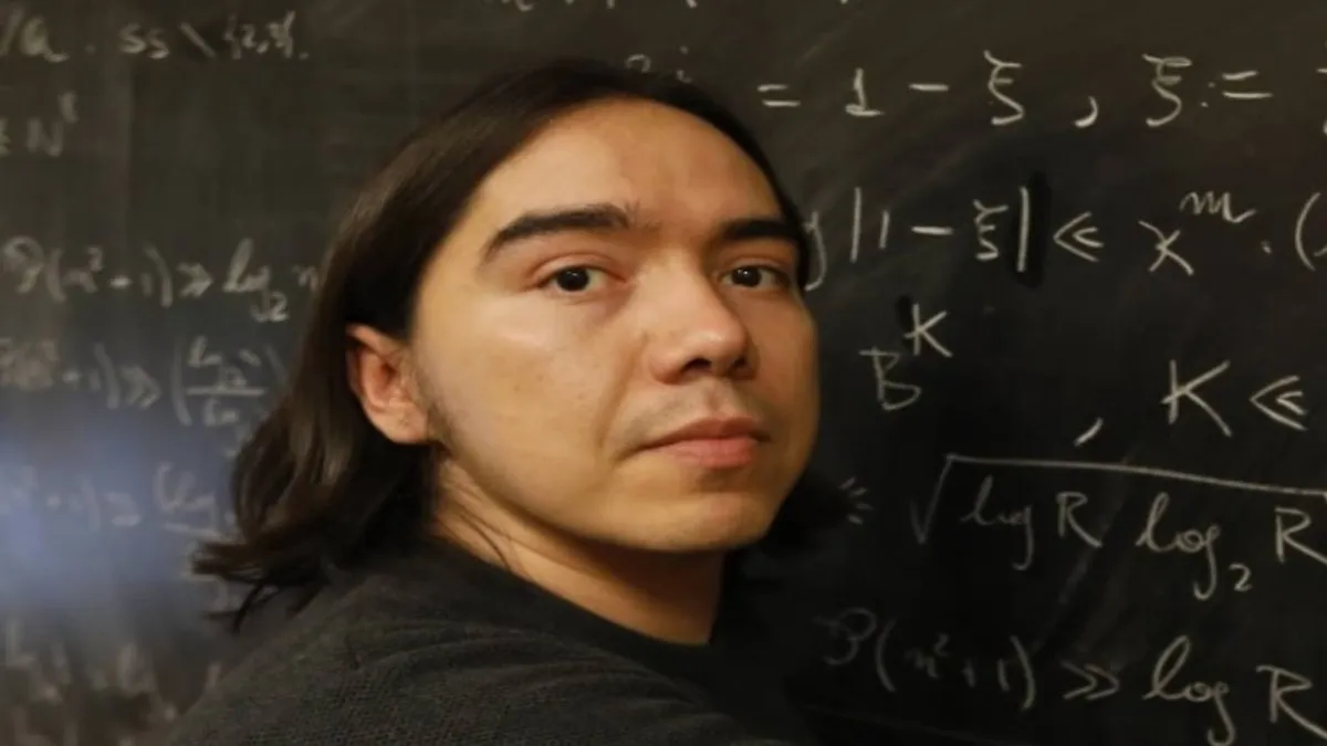 Un profesor chileno triunfa al recibir el prestigioso premio matemático de Latinoamérica.