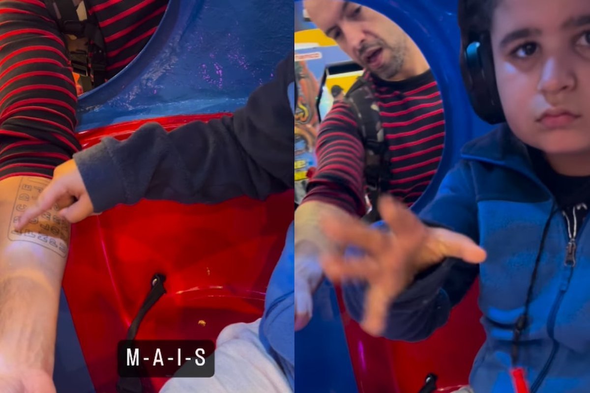 Padres se tatúan símbolos para conectar con su hijo autista no verbal.