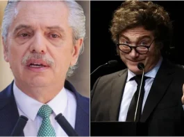 Milei arremete contra Fernández en medio de acusaciones de violencia de género.