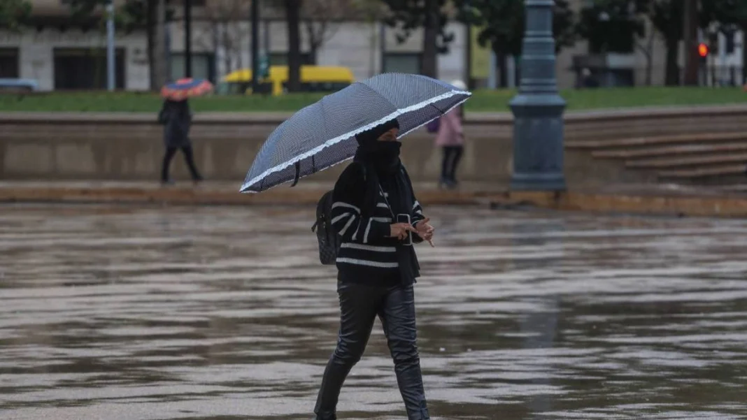 El invierno se intensifica: lluvias pronosticadas en Santiago esta semana.