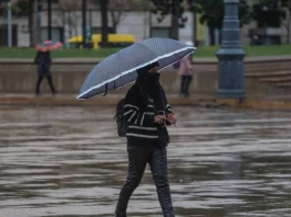 El invierno se intensifica: lluvias pronosticadas en Santiago esta semana.