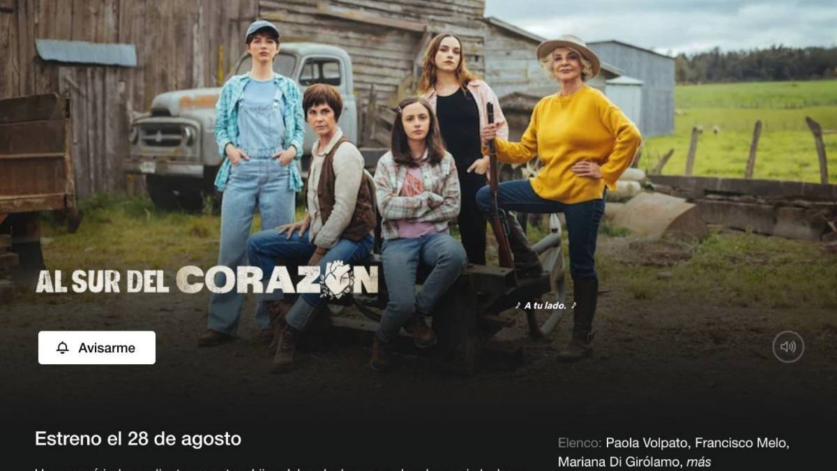 "Al Sur del Corazón" llega a Netflix con nuevos personajes que prometen sorprender.