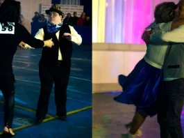 Reencuentro emotivo de la histórica pareja de baile en evento de La Reina.