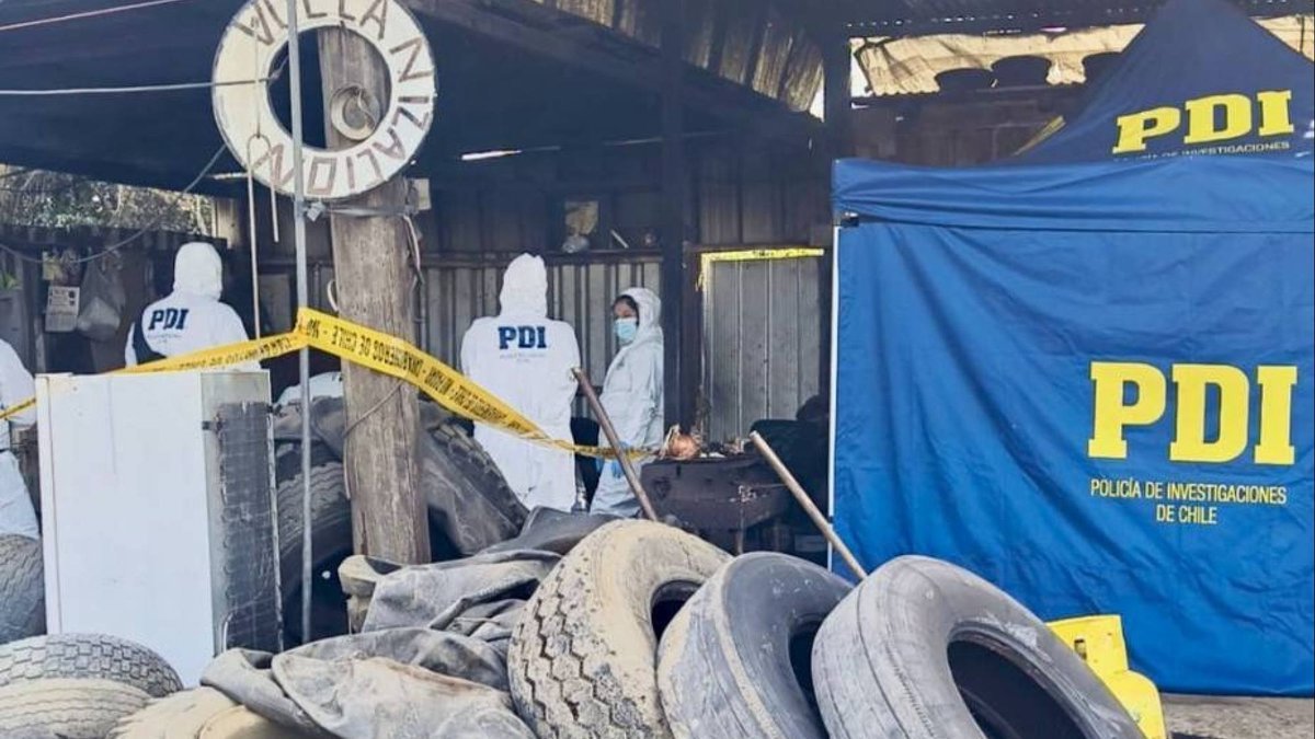 Violencia en Limache: un adulto mayor asesinado a golpes en una vulcanización.