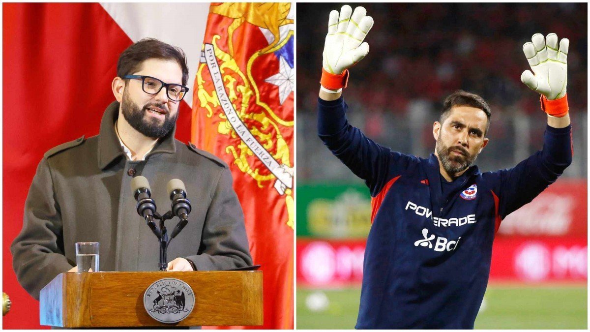 El Presidente Boric rinde homenaje a Claudio Bravo en su emotivo retiro del fútbol.