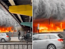 Incendio en Escuela Militar: indagan posible implicación de personas en situación de calle.