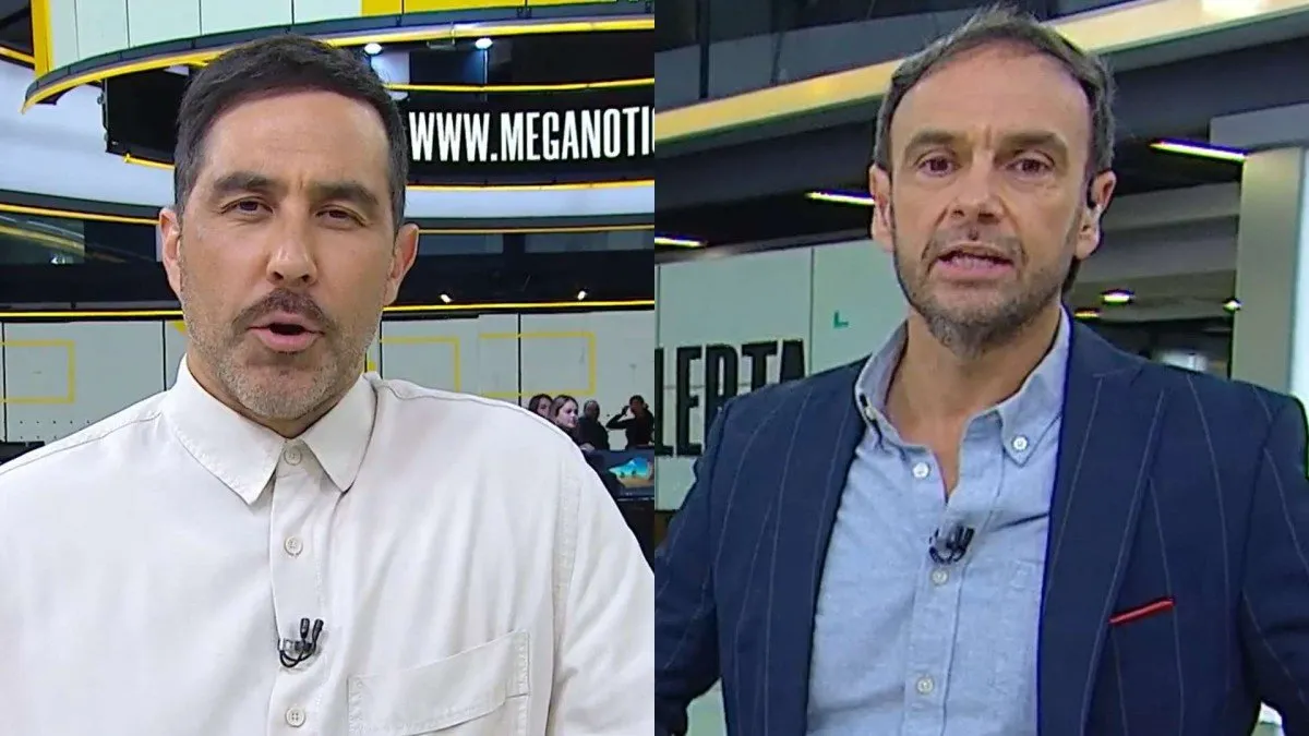 Claudio Bravo sorprende al conducir Meganoticias Alerta en su etapa cesante.