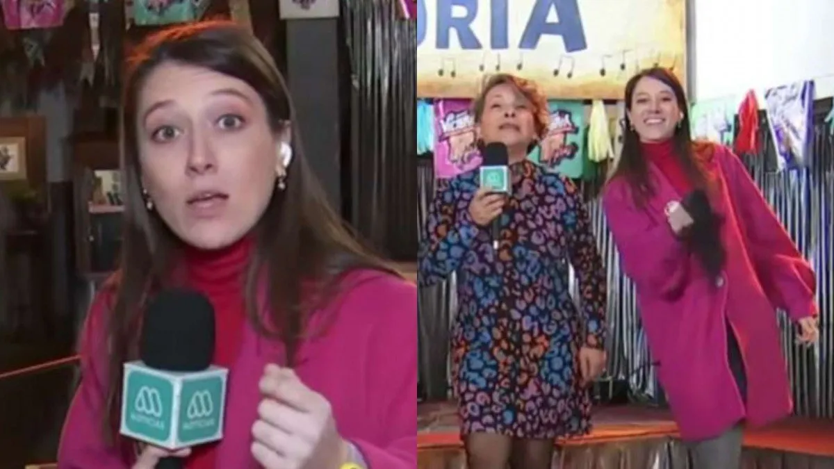 Darynka Maric se prepara para el 18 aprendiendo a bailar cueca en vivo. ¡Fiesta chilena!