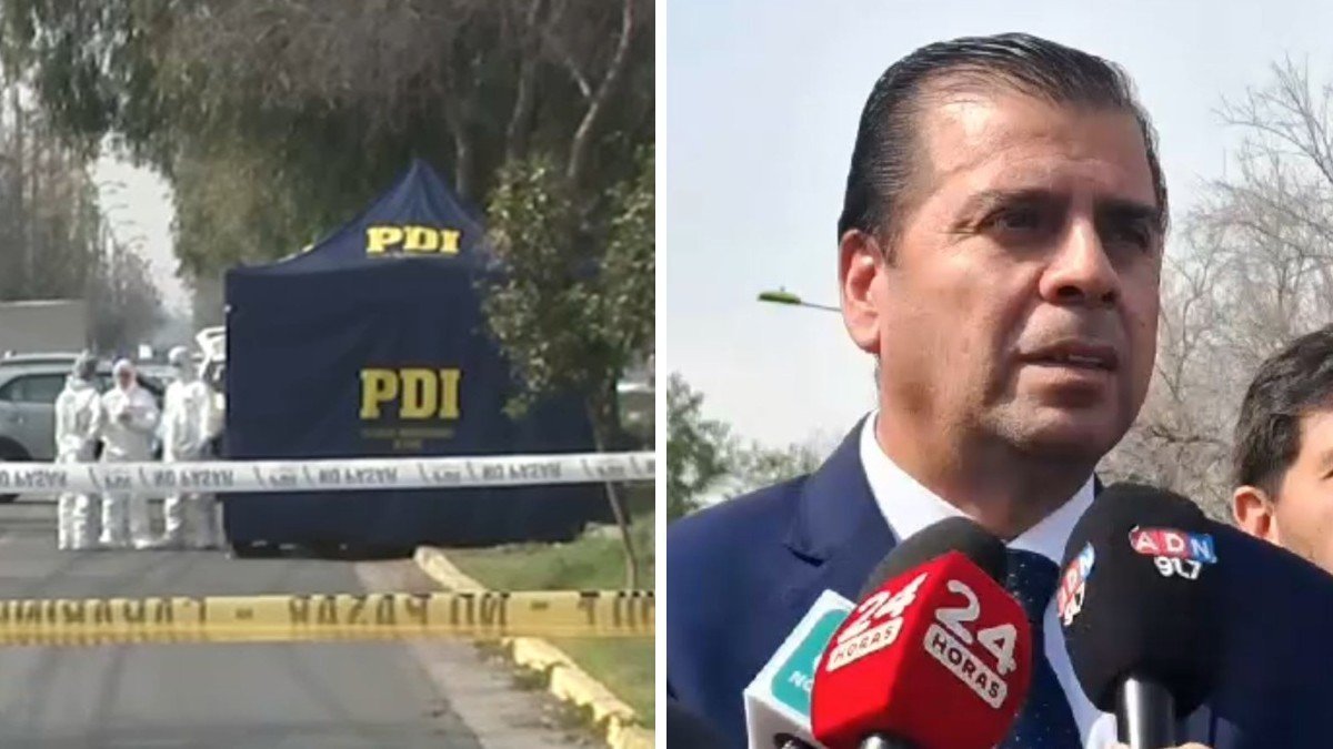 Cuerpo encontrado en La Pintana: Policía investiga a dos sospechosos arrastrando un tambor.