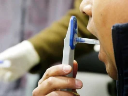 Conductor de bus detenido en Ovalle por manejar ebrio durante una fiscalización.