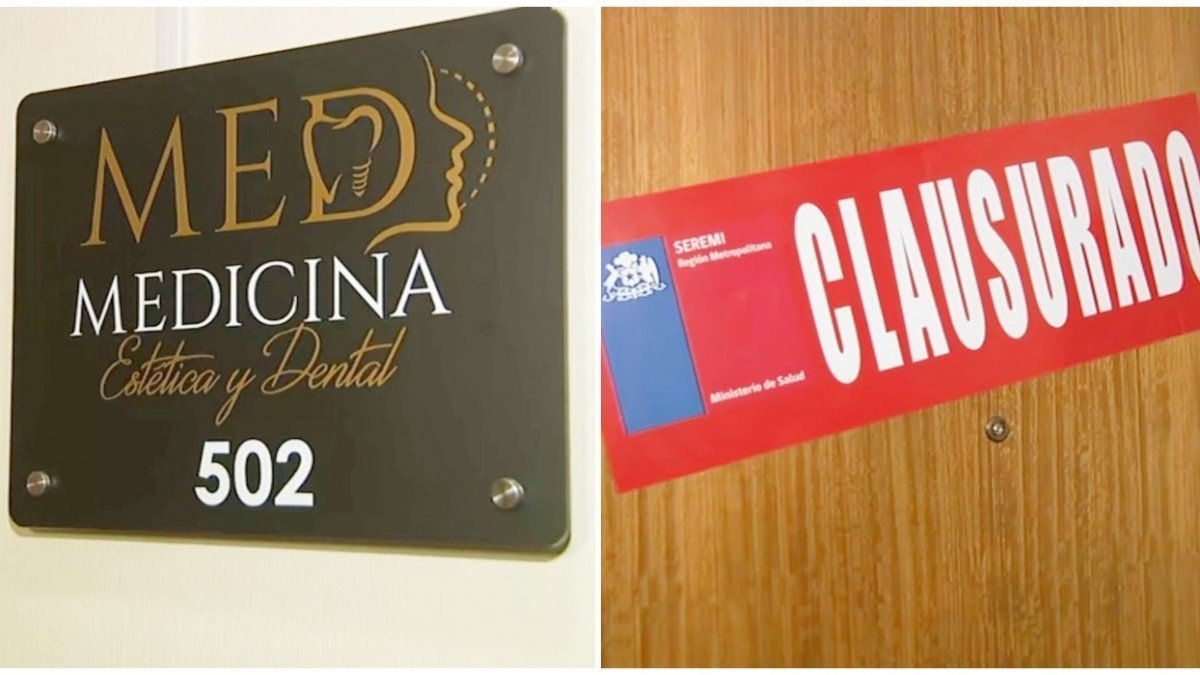 Clínica estética clausurada en Providencia: riesgo para la salud sin permisos.