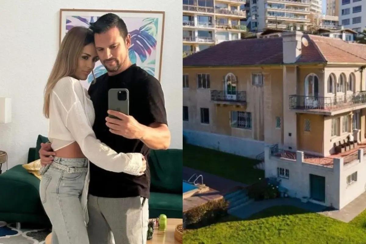 Descubre la lujosa casa de Maura Rivera y Mark González en Viña del Mar: 10 dormitorios y cine.