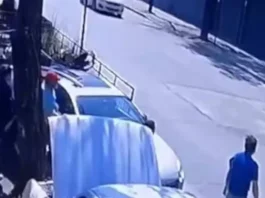 Impactantes imágenes: una adulta mayor baleada durante un violento asalto.