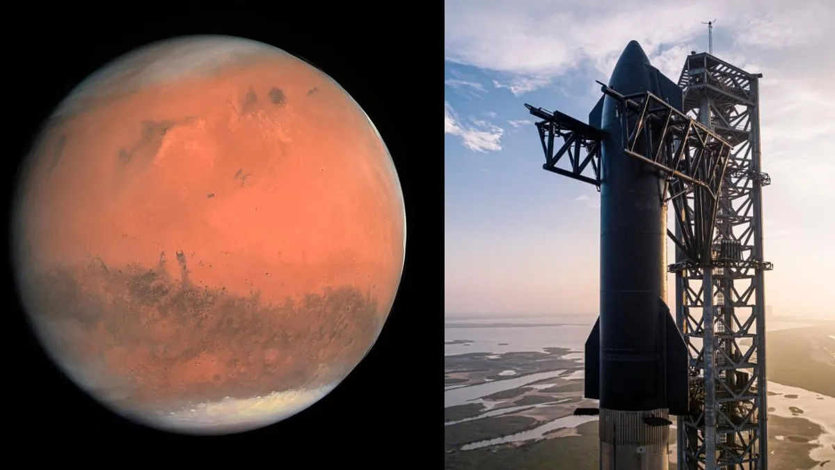 Elon Musk revela las fechas de los primeros viajes humanos a Marte con Starship.