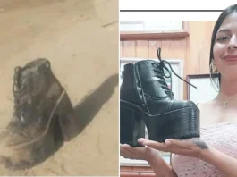 La 'Cenicienta de la Pampilla' revela la curiosa historia detrás de su zapato perdido.