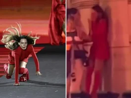 Belinda se quiebra en lágrimas tras una caída en la pasarela de París y necesita consuelo.