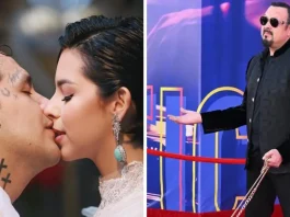 Pepe Aguilar admite haber financiado la polémica boda de su hija con Nodal.