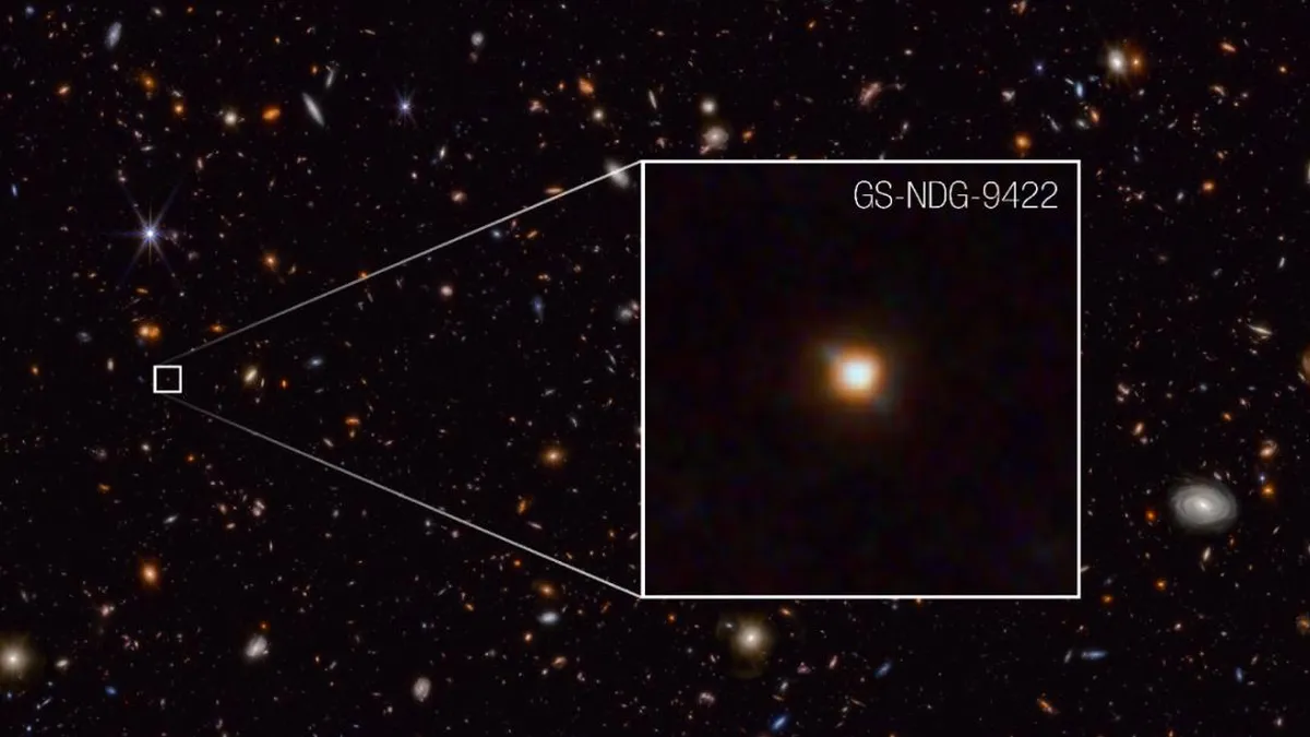 El James Webb descubre un 'eslabón perdido' de galaxias que redefine nuestro universo.