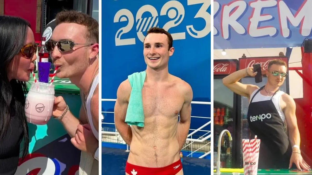 El clavadista canadiense regresa a Chile para celebrar el 18 con sus icónicos bailes.