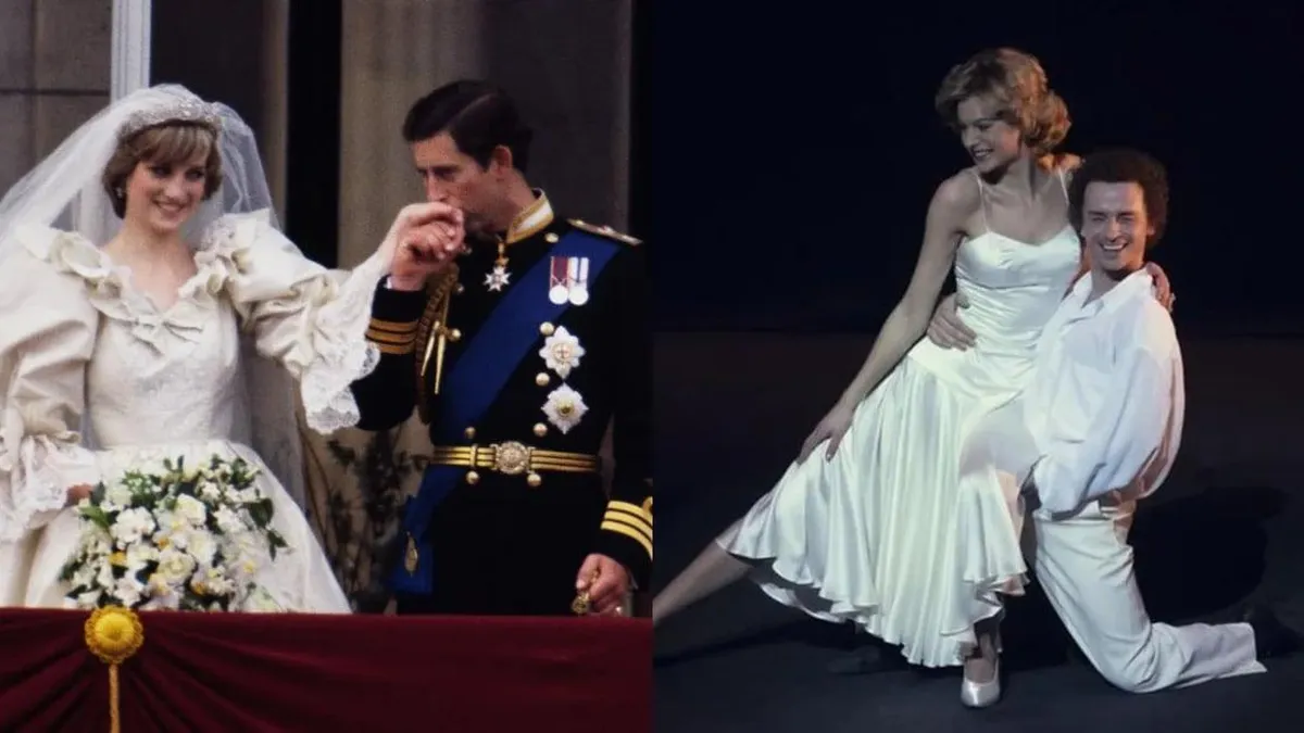 La sorprendente reacción de la Princesa Diana al bailar "Uptown Girl" para el Rey Carlos. La sorprendente reacción de la Princesa Diana al bailar "Uptown Girl" para el Rey Carlos.