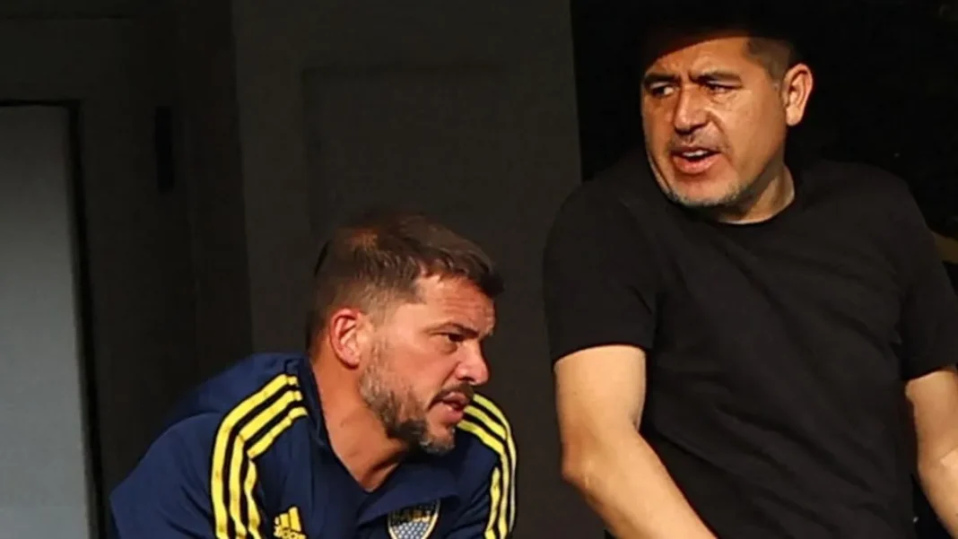 Candidatos para reemplazar a Diego Martínez en Boca Juniors y DT interino designado.